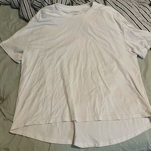 Women's White Short Sleeve Tee